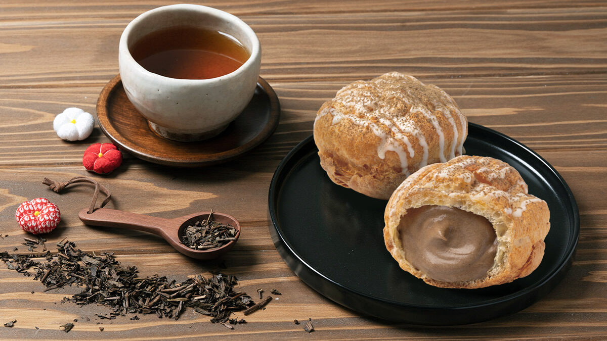 ビアードパパ「ほうじ茶シュー」