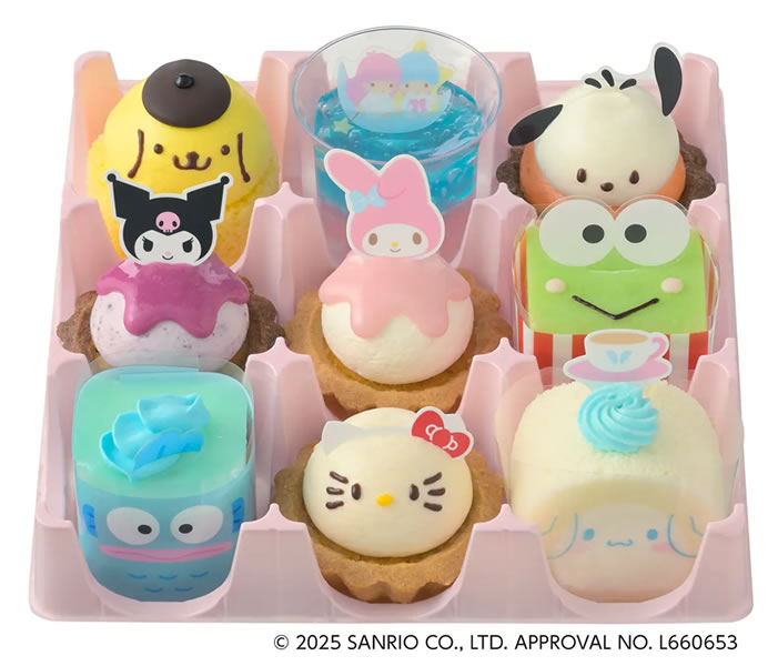銀座コージーコーナー「サンリオキャラクターズ スイーツコレクション」