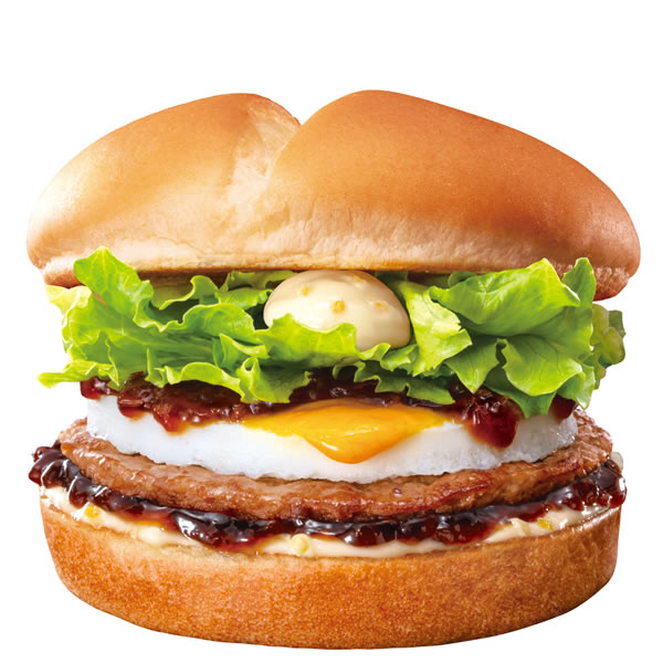 和風半熟月見 てりやきバーガー
