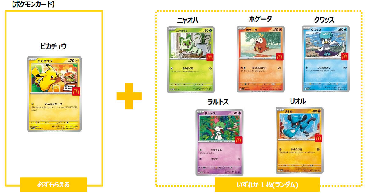 マクドナルド ハッピーセット「ポケモン」