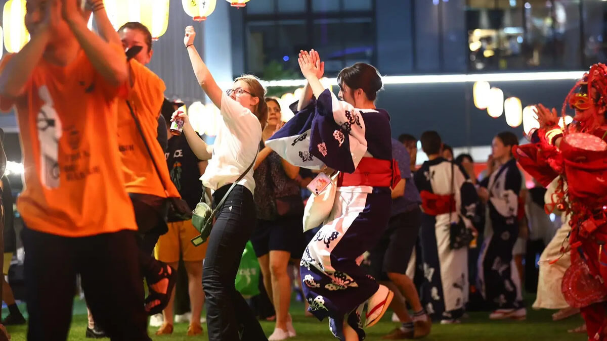 SHIBUYA MIYASHITA PARK BON DANCE