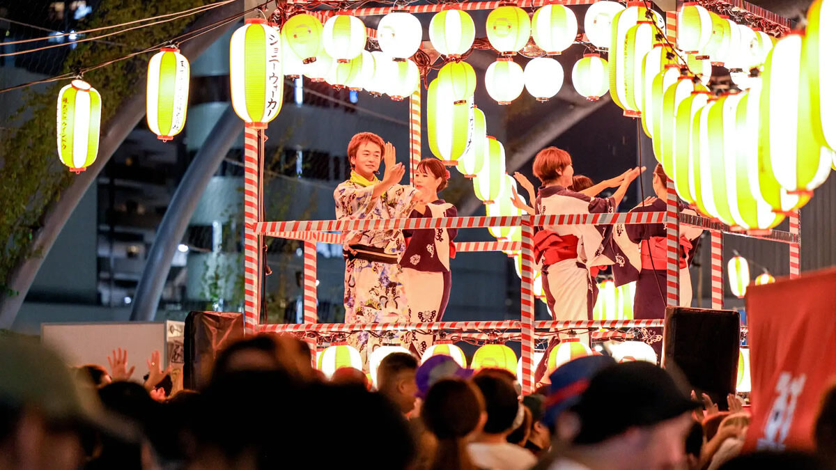 SHIBUYA MIYASHITA PARK BON DANCE