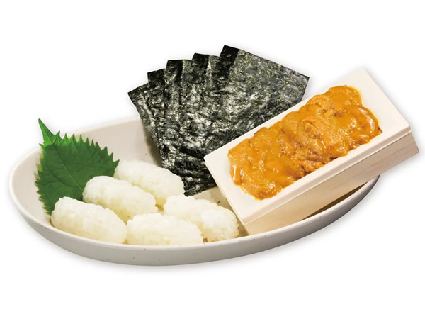 新物板うに手巻きセット(5貫分)