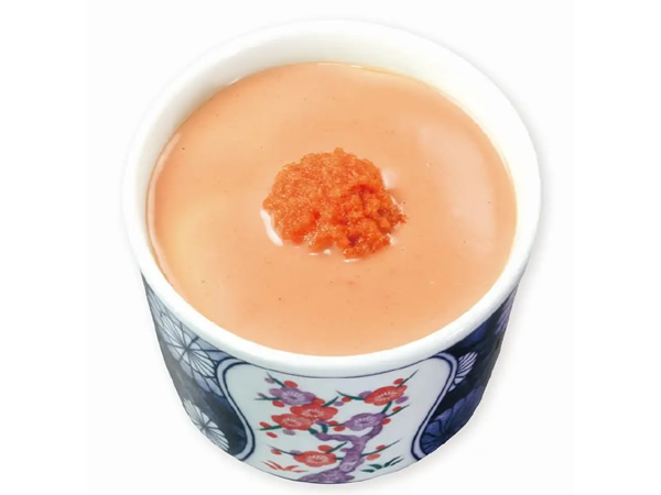 明太子クリーム茶碗蒸し
