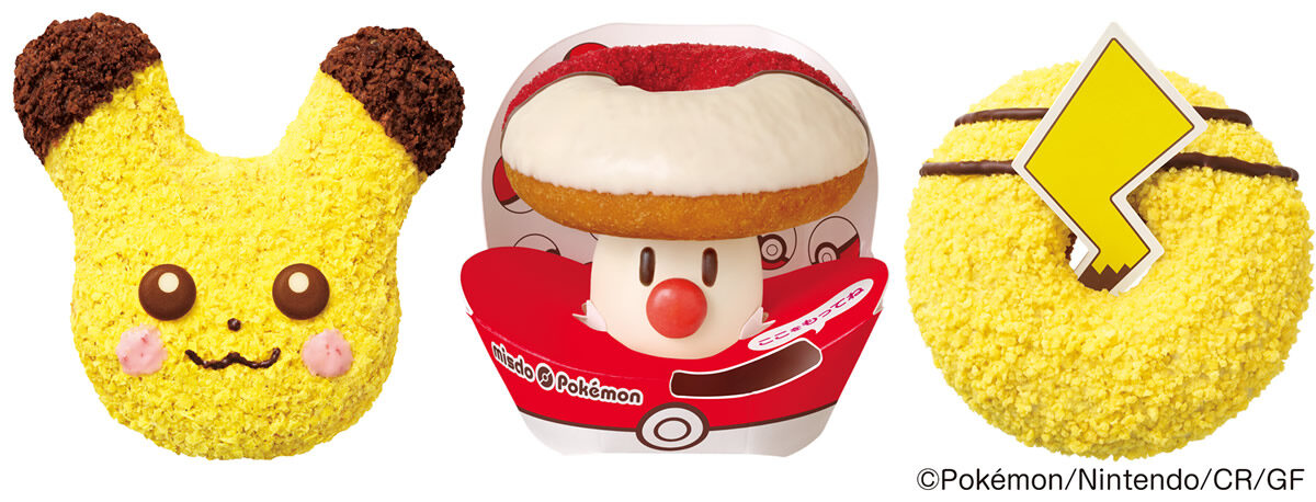ミスタードーナツ×ポケモン コラボキャンペーンドーナツ