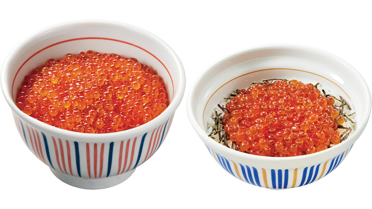 なか卯「天然いくら丼」