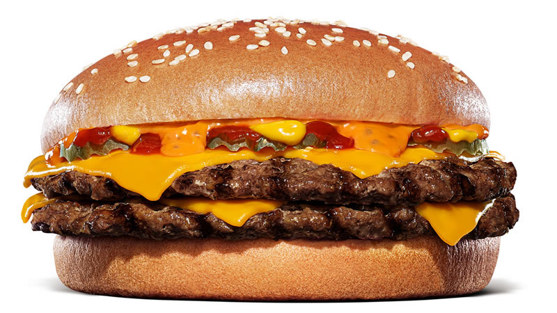 ダブルにんにく・ガーリックバーガー