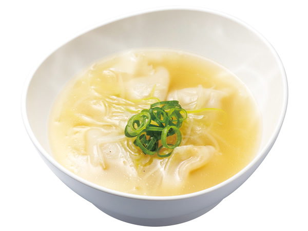 冬のあったか餃子スープ ゆず塩