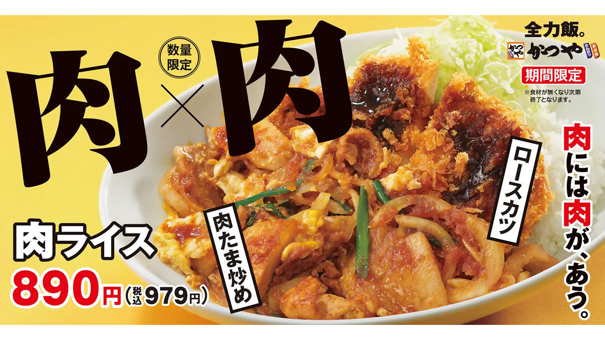 かつや「肉ライス」