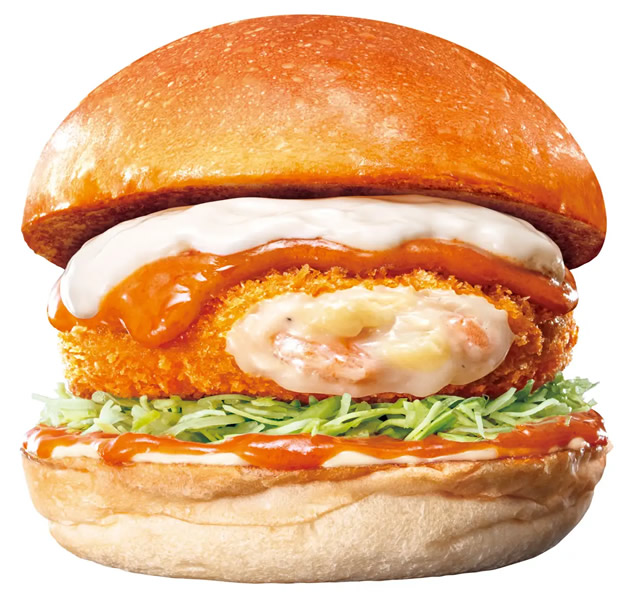 海老ビスク えびグラタンバーガー