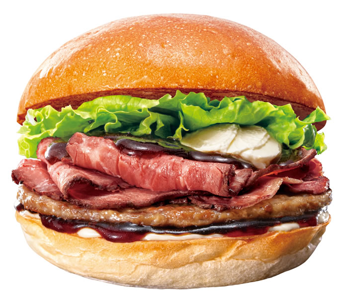 ロッテリア「ローストビーフバーガーフェア」