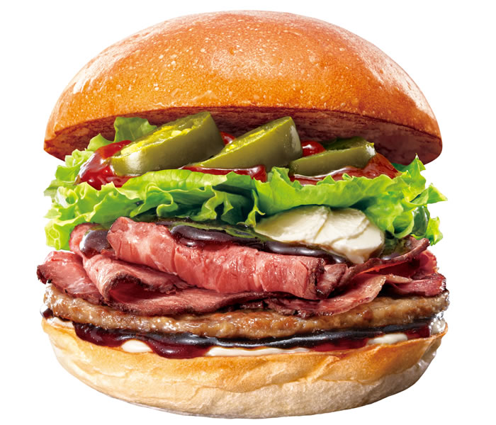 ロッテリア「ローストビーフバーガーフェア」