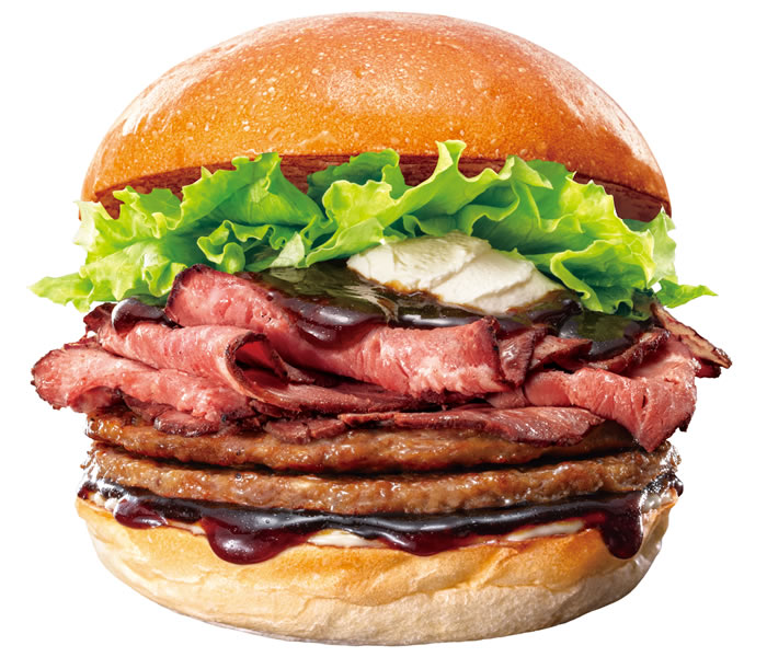 ロッテリア「ローストビーフバーガーフェア」