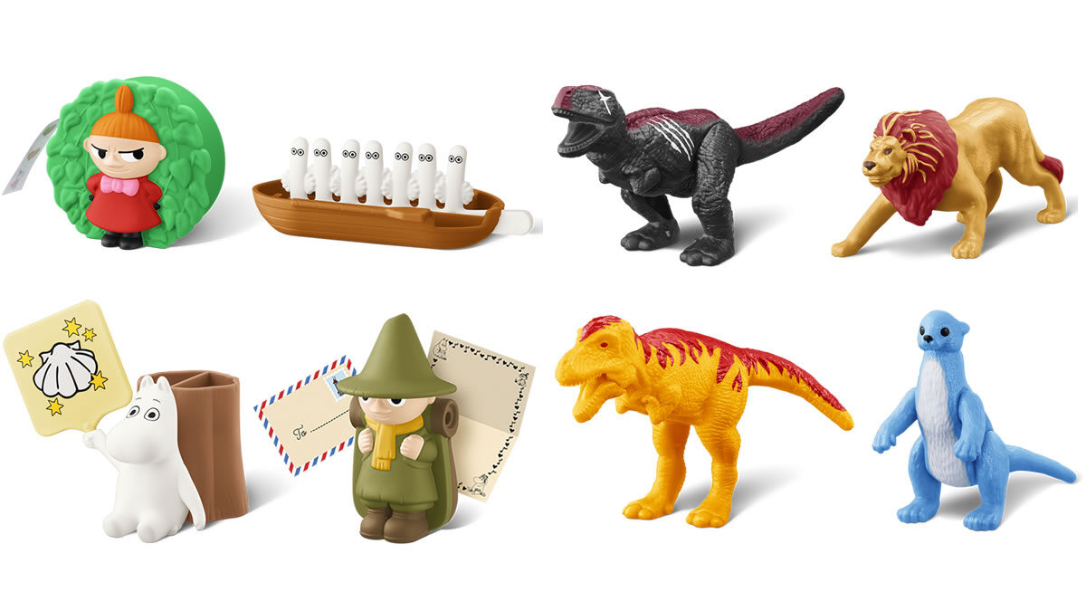 マクドナルドハッピーセット「ムーミン」「アニア」