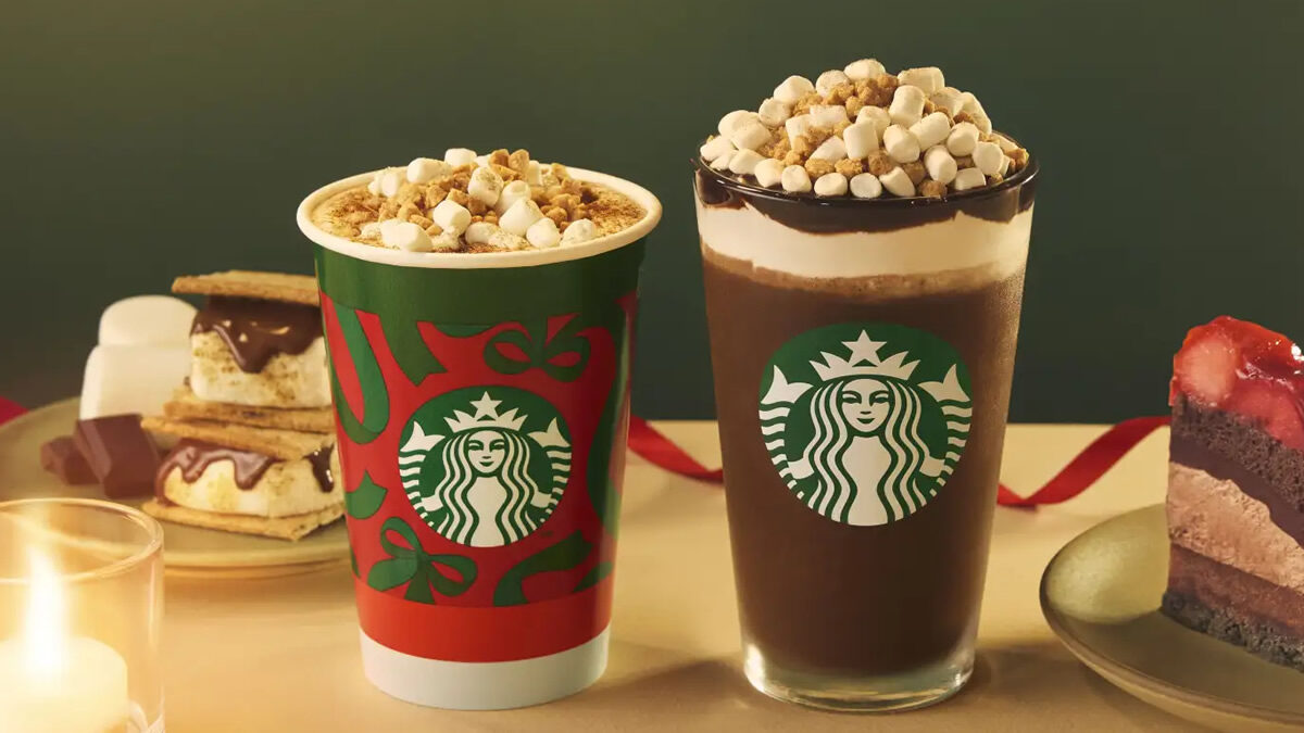 スターバックス クリスマス新作「スモア チョコレート フラペチーノ」