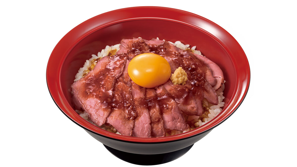 すき家「ローストビーフ丼」