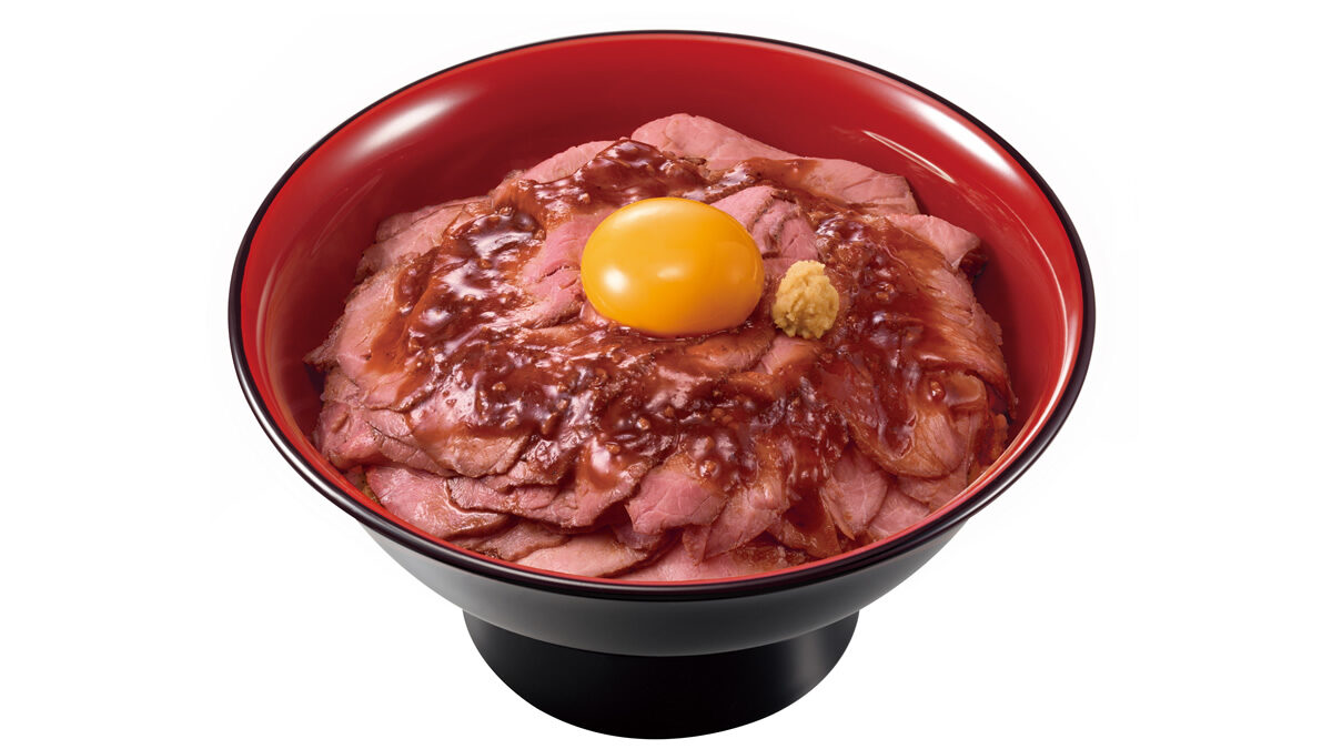 すき家「ローストビーフ丼」