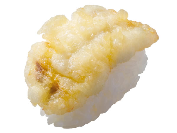 国産 真ふぐの天ぷら握り