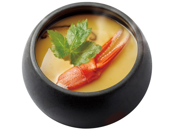 2種のずわいがにの贅沢茶碗蒸し
