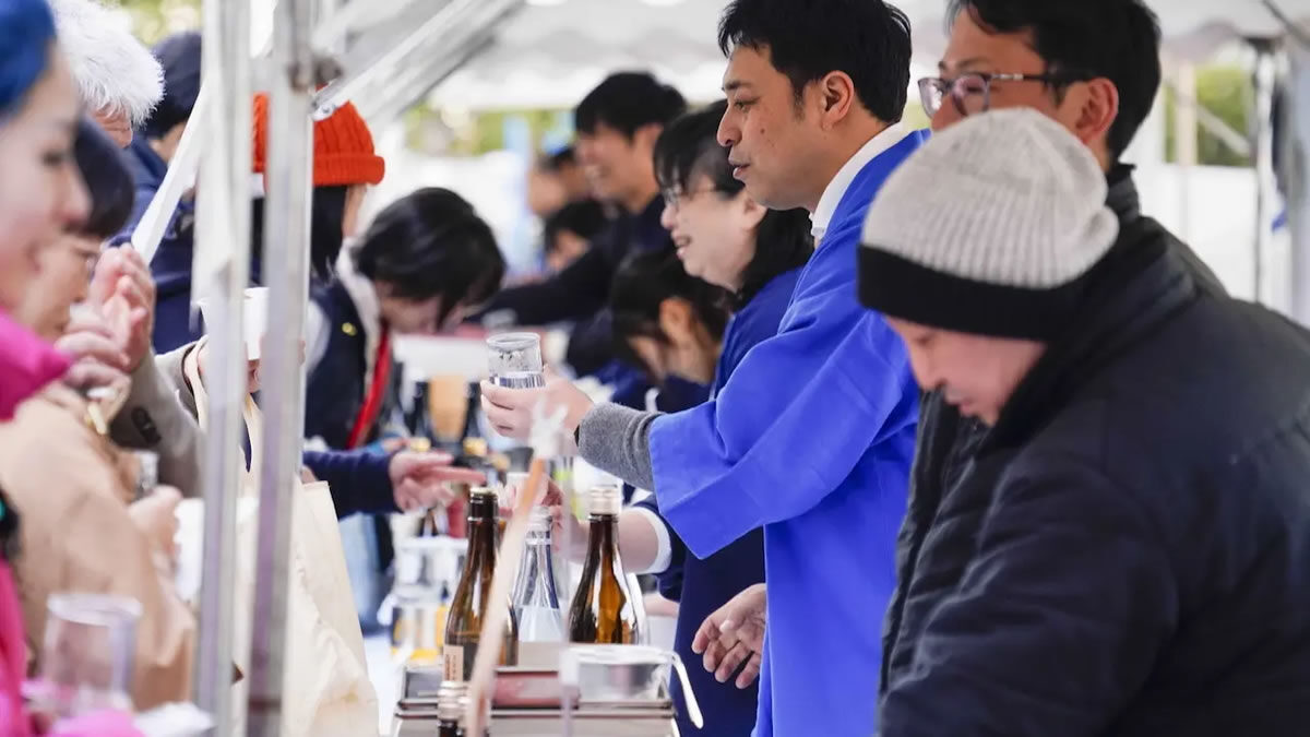 冬に焼酎お湯割りを飲むイベント