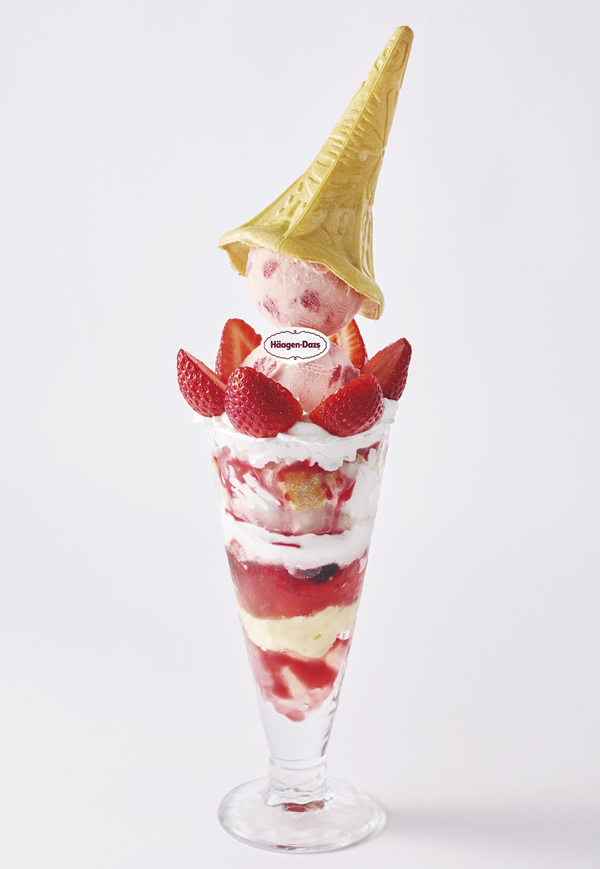 ハーゲンダッツといちごのジョナパフェDX