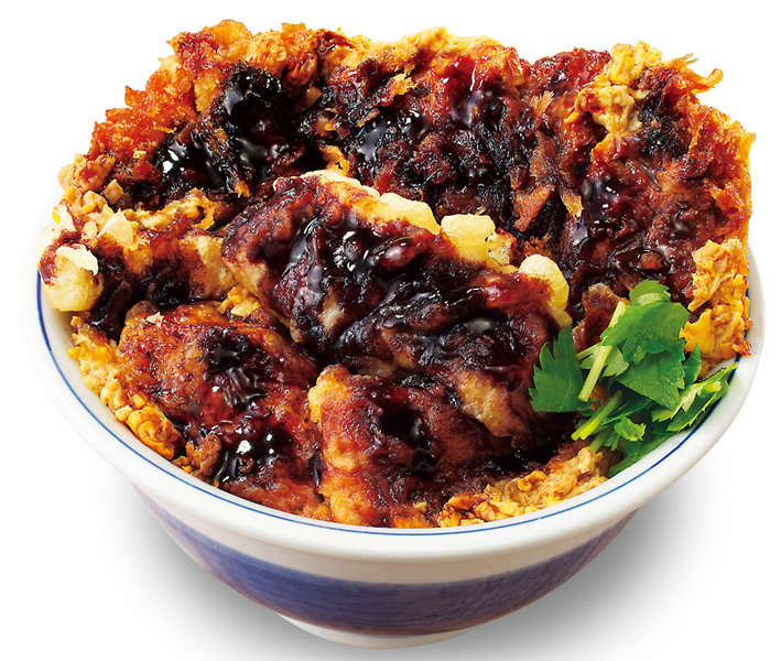 かつや「豚ロース天とチキンカツ丼」