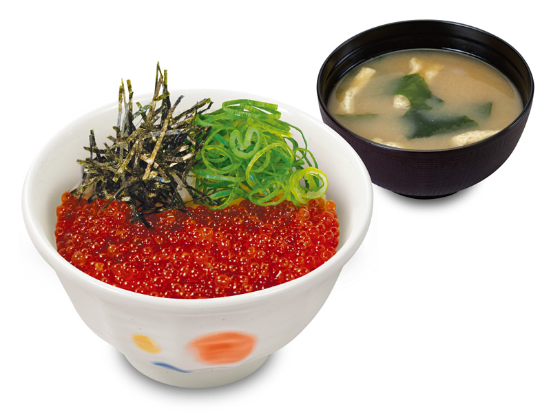 松屋「いくら丼」
