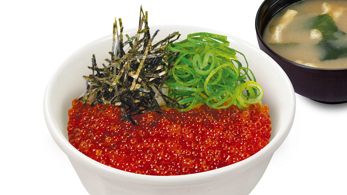 松屋「いくら丼」