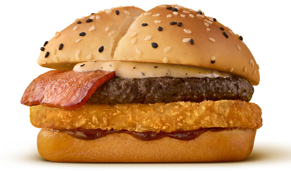 ザク切りポテト&肉厚ビーフ やみつきコンソメペッパーマヨ