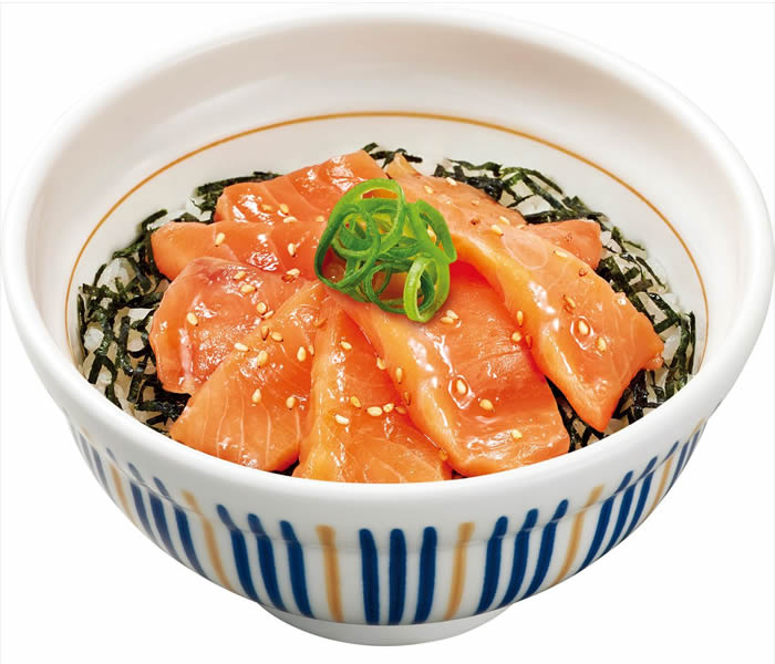 なか卯「サーモン丼」