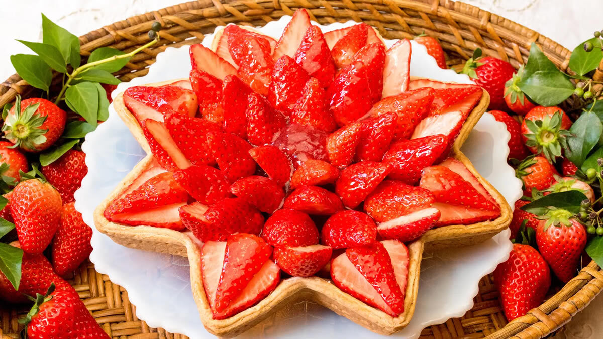 静岡県産“きらぴ香”のタルト