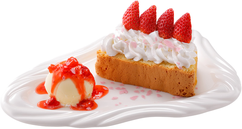 完熟いちごシフォン