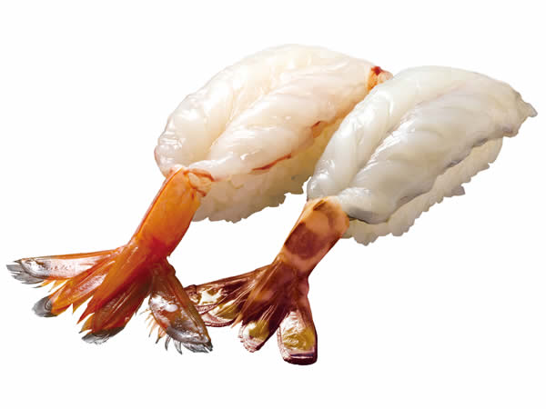 天然えび食べ比べ