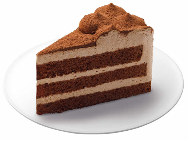 3層クリームのふんわりチョコレートケーキ