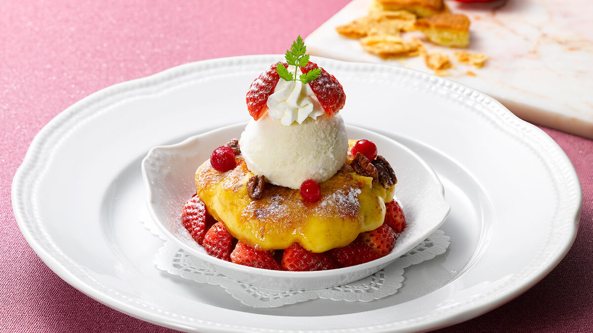 苺のパイ・ア・ラ・モード