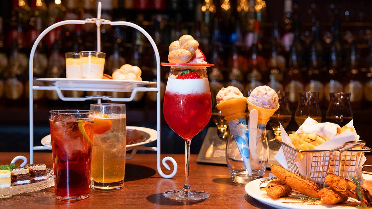 チョーヤ銀座バー「梅づくしアフタヌーンティー」