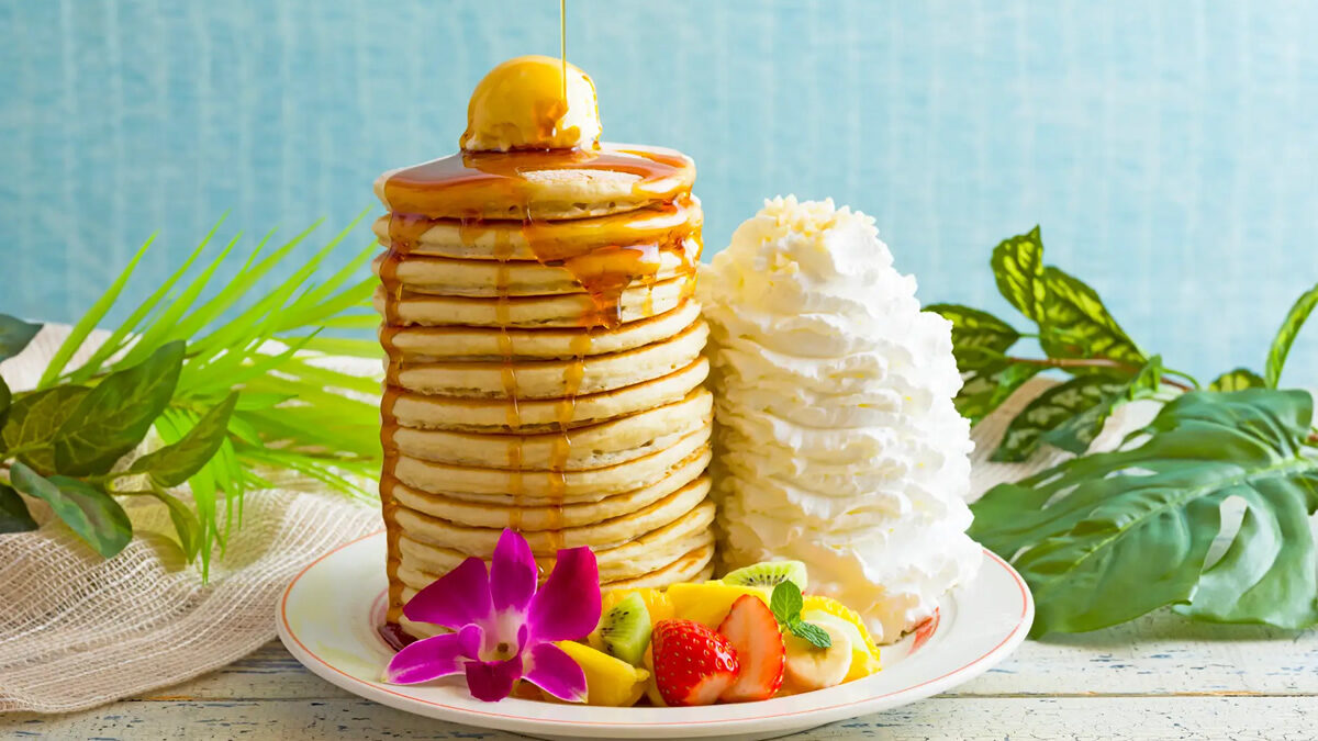 エッグスンシングス「16 Stack Pancakes!」