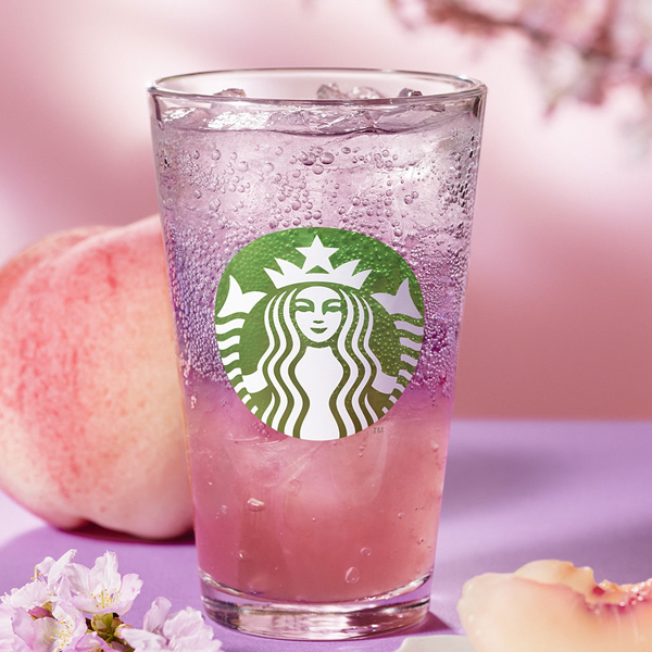 桜 咲くよ 白桃 ソーダ