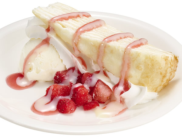 白いミルクレープのメルバ