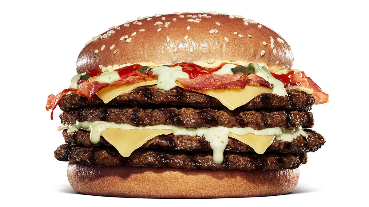 バーガーキング「アルファキング・イエティ ザ・ワンパウンダー」