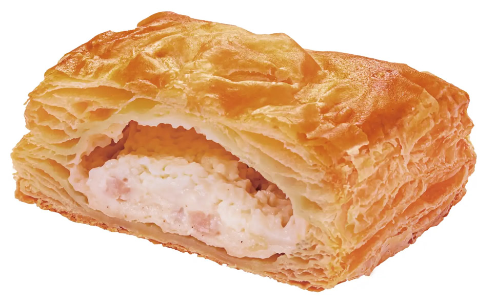 ホワイトソースのクロックムッシュ風パイ