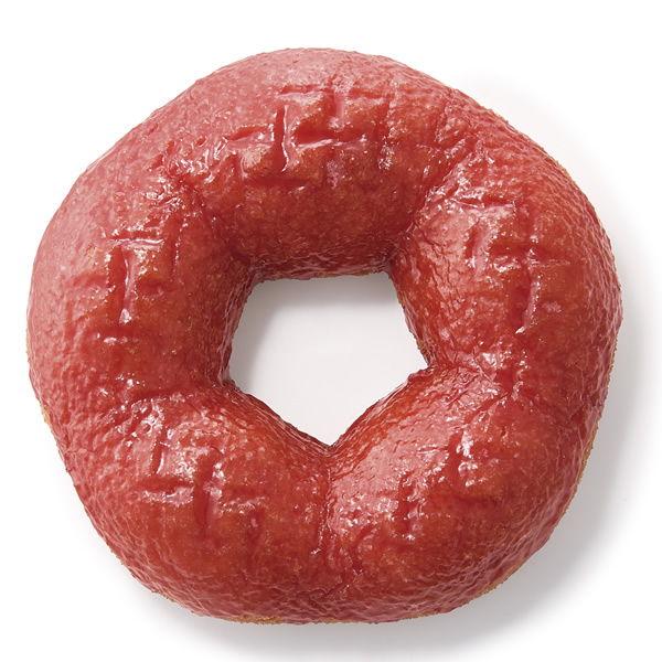 桜もちっとドーナツ 春かおるいちご風