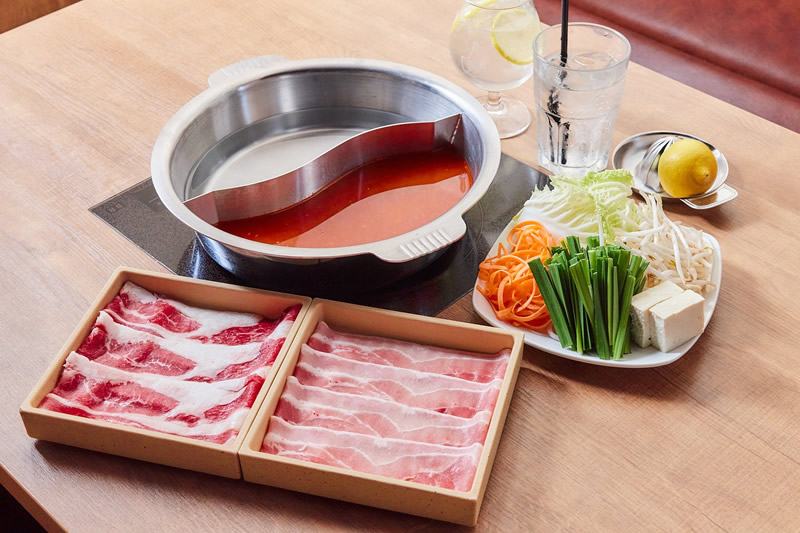 しゃぶしゃぶ温野菜「鍋飲みセット」