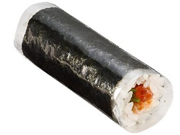 かに本身と煎り酒漬け筋子の手巻