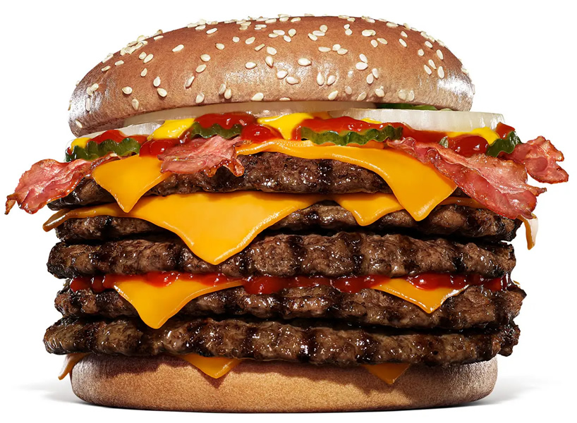 バーガーキング「二代目 BABY BODY BURGER」