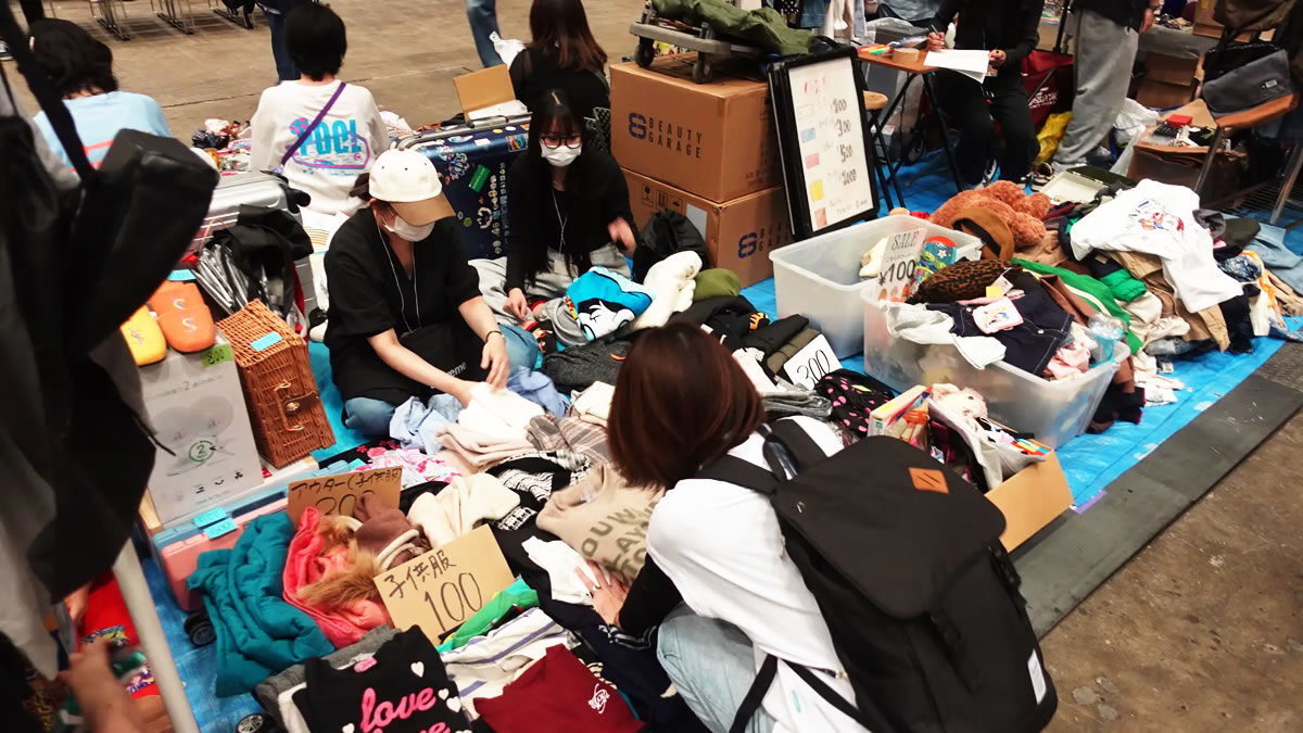 幕張メッセ“どきどき”フリーマーケット