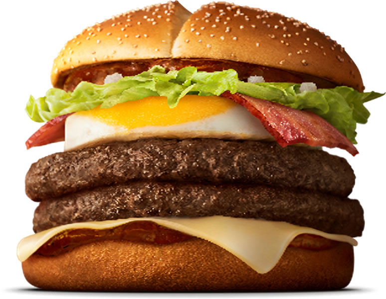 マクドナルド「サムライマック」炙り醤油風 たまごベーコンダブル肉厚ビーフ