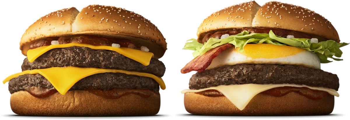 マクドナルド「サムライマック」炙り醤油風 たまごベーコンダブル肉厚ビーフ