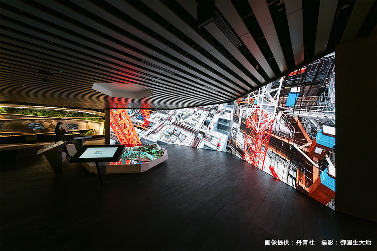 戸田建設 本社ミュージアム TODA CREATIVE LAB “TODAtte?”