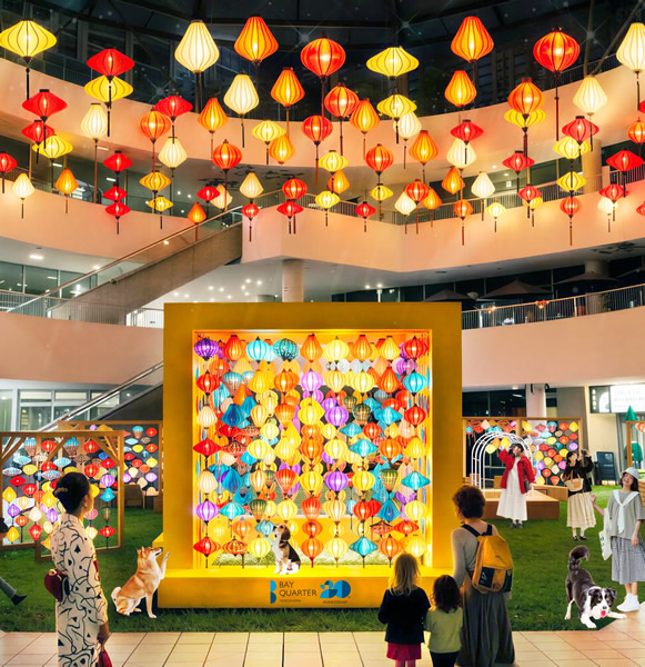 横浜ベイクォーター「横浜ランタンナイト」